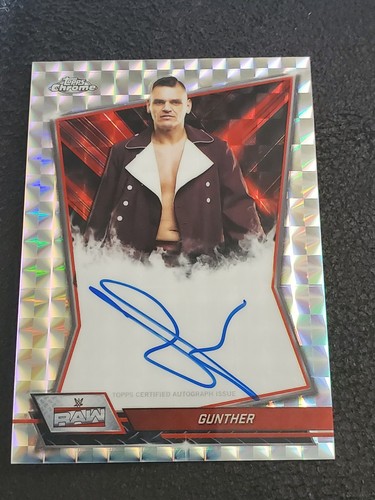 2026 topps chrome wwe gunther - 2026,