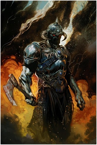 Death dealer frank frazetta - death,