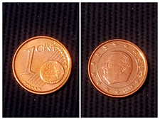 Moneta corso 1 centesimo euro