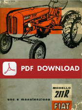 FIAT 211R Manuale uso e