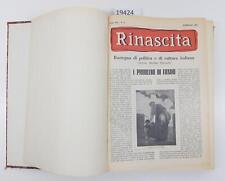 Raccolta periodico Rinascita 1955 manca il n. di gennaio dir. Palmiro Togliatti