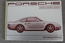 Porsche 959 Manuale Uso e