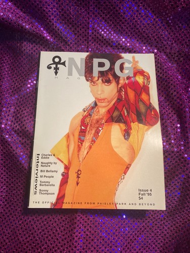 Prince raro numero rivista npg - prince,