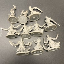 Casuale 6PCS Massive Darkness Ratling Warriors Gioco da Tavolo Miniature DND Toys