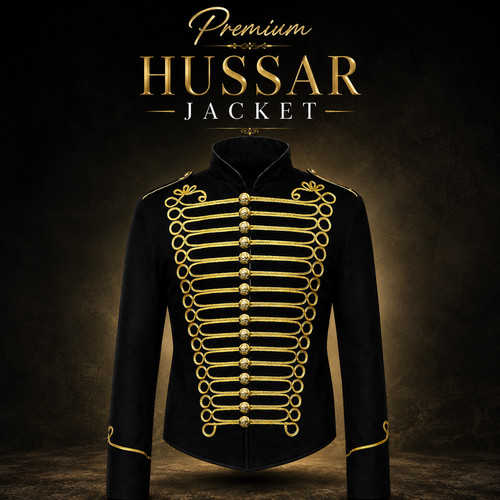 Giacca uomo militare ussaro - giacca,
