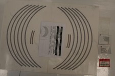 Adesivi cerchi Wheel rim stripe Honda CBR 1000 RR 09 CB 1000 R 08-10 CBR 600 RR