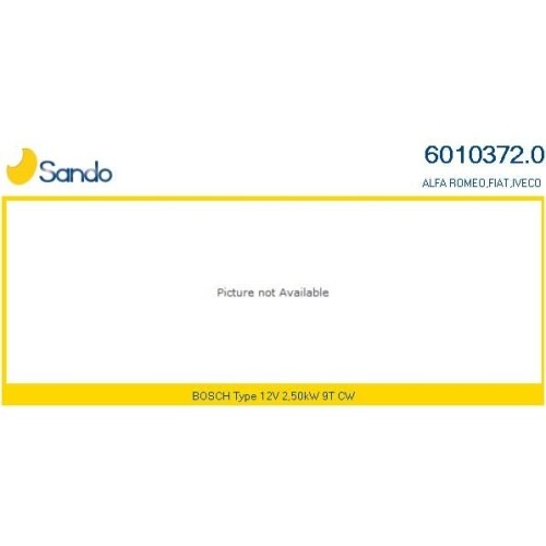 Motorino avviamento sando - motorino,