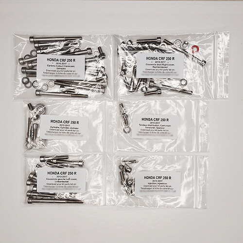 Honda crf 250 2010 - crf, kit