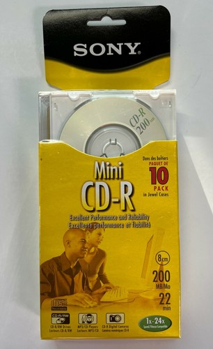 Pezzi dischi sony mini r - mini, cd-r