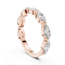 Anello con diamanti taglio