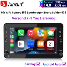Per Alfa Romeo 159 Sportwagon Brera Spider 939 Apple Carplay Autoradio GPS Navi