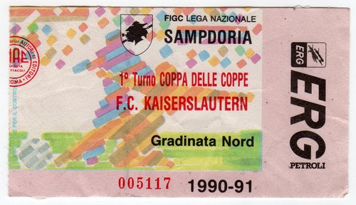 Biglietto sampdoria genova - sampdoria,