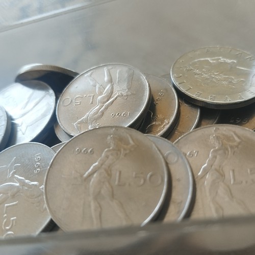 Lotto monete lire - monete, 50