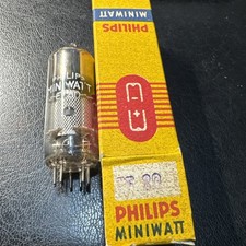 1pezzo EF80 PHILIPS MINIWATT NOS con scatola testata come foto 