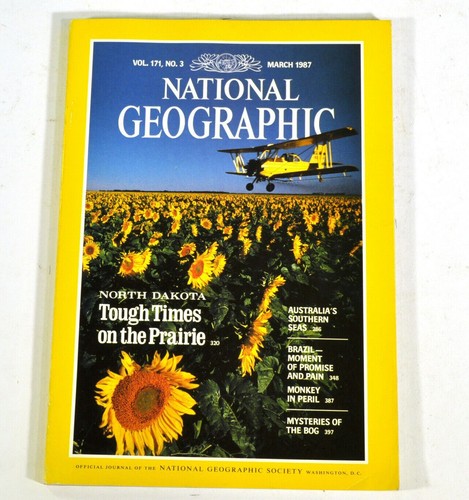 National geographic marzo - geographic, 1987