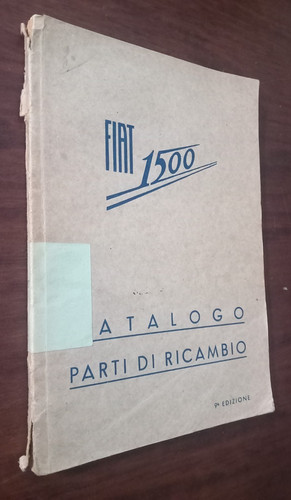 B4820 fiat 1500 catalogo parti - 1500,