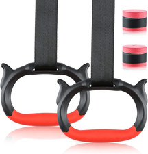 Anelli Calisthenics Anelli Ginnastica per Bambini Con Regolabili Lunghi Cinghie 