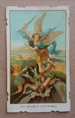 Santino holy card san - santino,