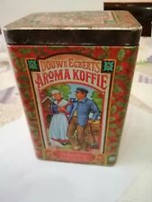 scatola latta vintage cafe AROMA   KOFFIE