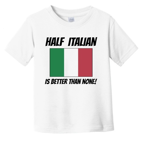 Maglietta mezzo italiano - mezzo,