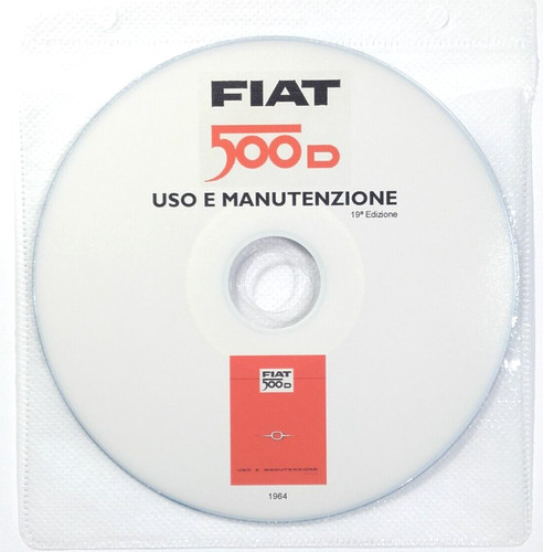 Libretto uso manutenzione - cd,