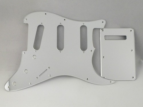 Stratocaster argento specchio - argento,