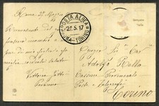 STORIA POSTALE - ANNULLO