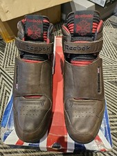 Reebok Alien Stomper Mid Freddy Krueger taglia 12 nuovo Graal raro Halloween