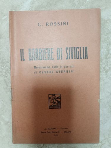 Libretto opera rossini la - libretto,