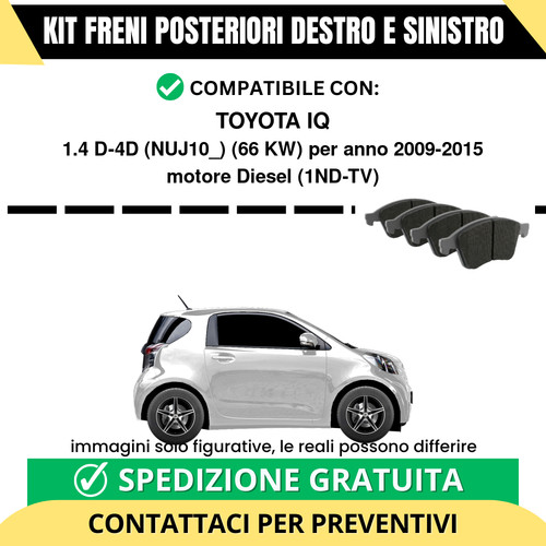 Pastiglie freno posteriori - freno,