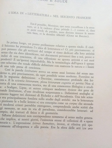 Idea letteratura nel 600 - l'idea,
