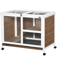 PawHut Conigliera in Legno di