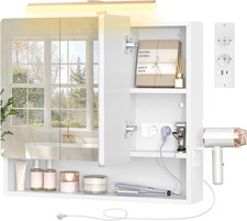Specchio Bagno Contenitore Con