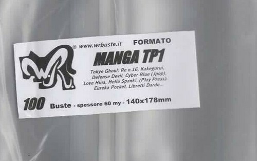 100 buste manga tp1 - 100, tp1"