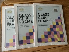  3 x Cornice Clip in Vetro 12