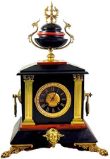 ANTICO orologio da camino