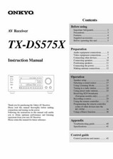 Onkyo Integra TX-DS575X