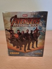 BOX PANINI AVENGERS INFINITY WAR 50 BUSTINE SIGILLATO PERFECT (NO ALBUM ROOKIE)