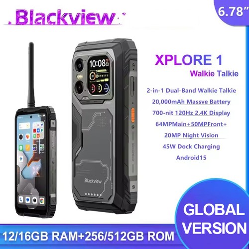 120hz blackview xplore 1 - 6,78",