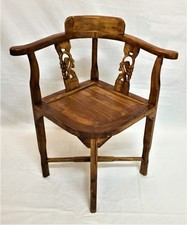 Sedia etnica in teak con