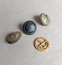 Lotto bottoni Corpo Forestale dello Stato e distintivo Arditi Incursori