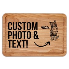 Tagliere in legno schizzo