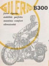 BROCHURE MOTO GILERA B300 cc