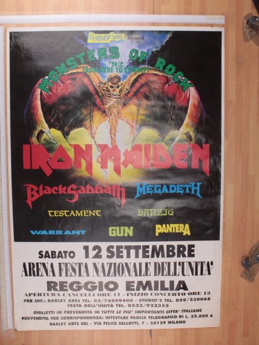 Poster monster rock iron - monster,