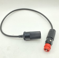CAVO PROLUNGA ACCENDISIGARI 12V MASCHIO FEMMINA 50cm