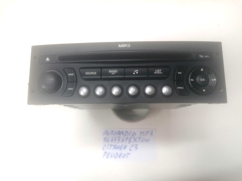 Autoradio mp3 96643698xt00 - mp3,