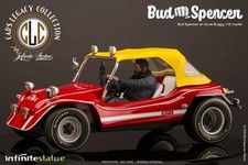 BUD SPENCER - ALTRIMENTI CI ARRABBIAMO - DUNE BUGGY CON BUD INFINITE STATUE 1:18