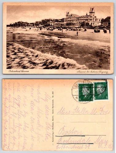 Cartolina ostseebad cranz - ostseebad,
