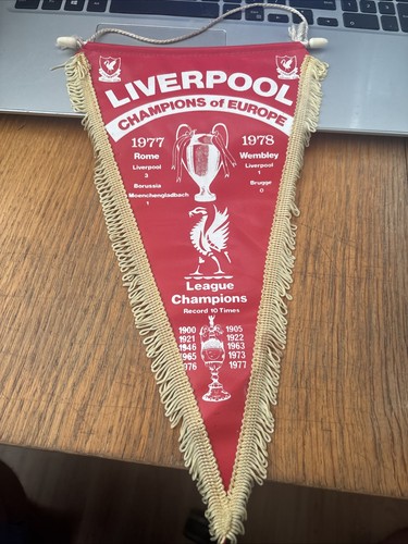 Gagliardetto vintage liverpool - gagliardetto,