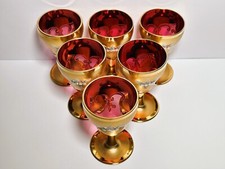 Lotto 6 bicchieri veneziani